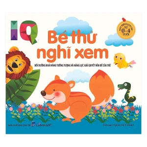 Phát triển IQ cho trẻ - Bé thử nghĩ xem (Kèm decal dán hình) - TB2022